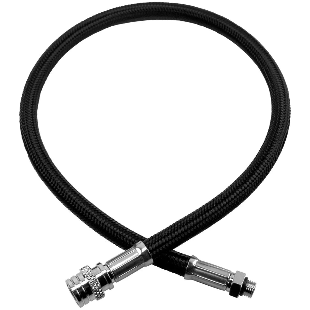 22" Aqualung Low Pressure Inflator Braided Hose 3/8" For Standard BCD - 45822