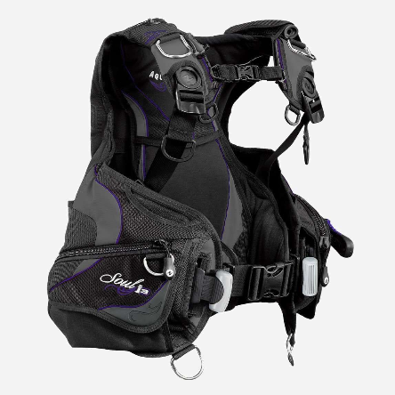 Aqualung SOUL i3 - Women's Dive BCD Black/Purple